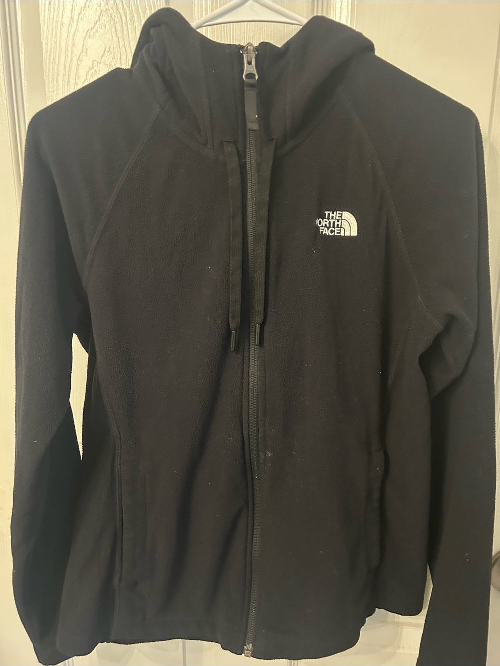 The North Face Black Fleece Zip-Up Hoodie for Women